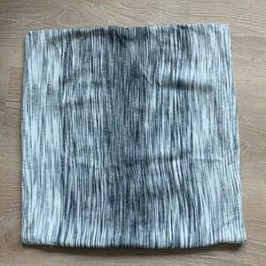 Haven striped accent pillowcase cover